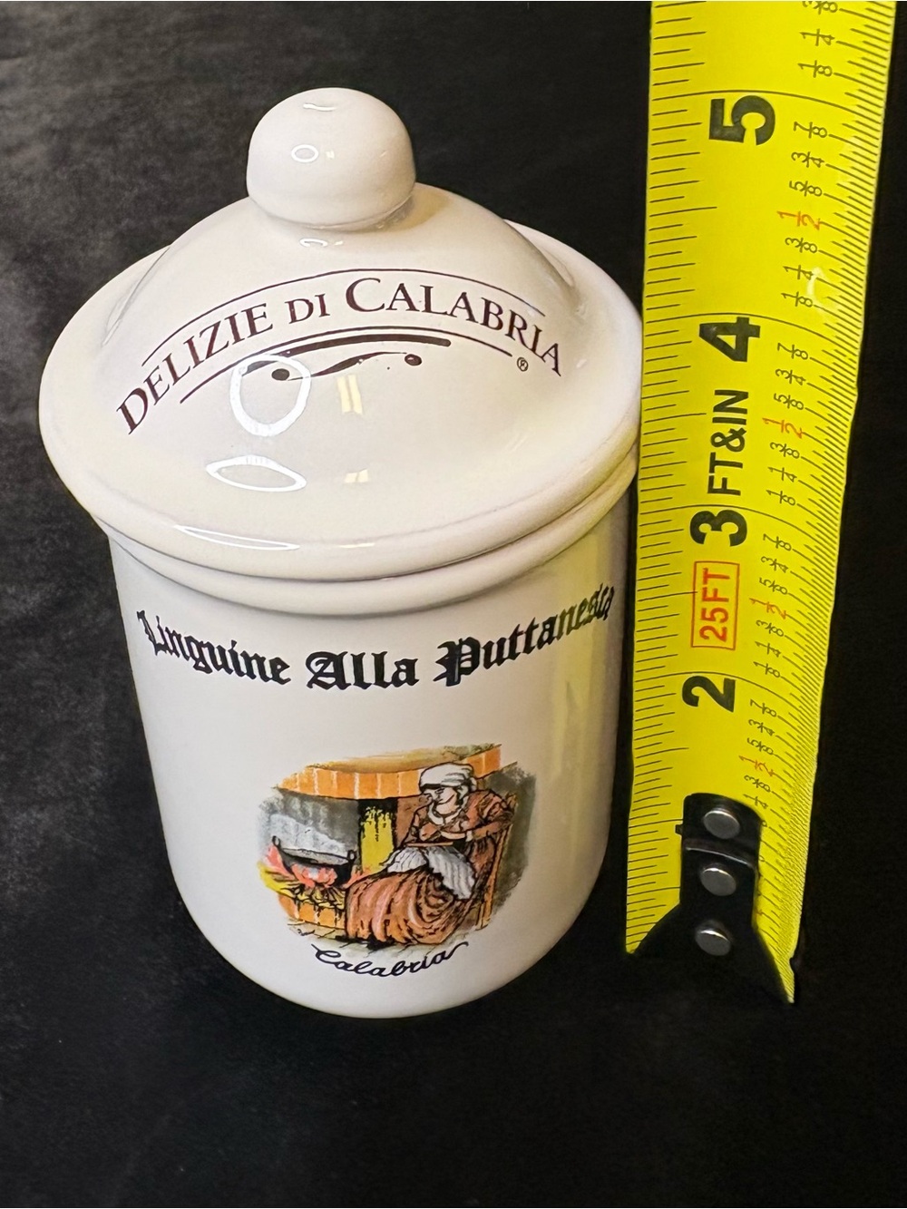 Vintage Delizie DiCalabria Ceramic Jar - Picture 6 of 6